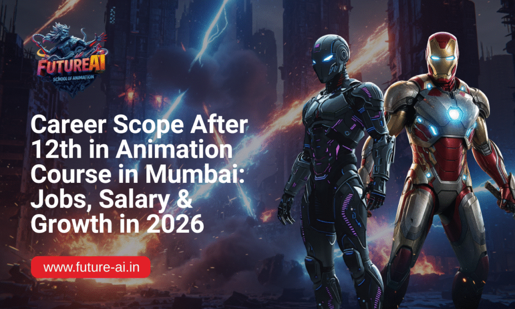 Career Scope After 12th in Animation Course in Mumbai: Jobs, Salary & Growth in 2026