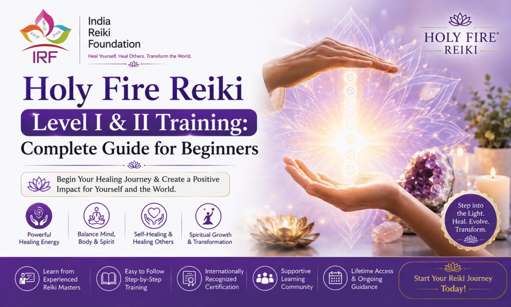 Holy Fire Reiki Level 1 & 2 Training- inda reiki course