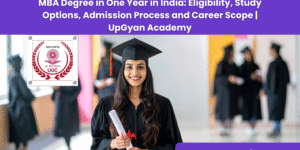 MBA Degree in One Year-Upgyan Academy