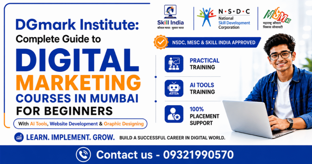 Practical Digital Marketing Course in Mumbai-DGmark Institute
