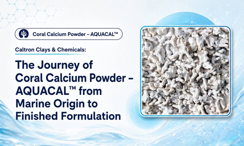 Why AQUACAL™ Makes Caltron Clays & Chemicals a Leading Coral Calcium Powder Manufacturer in India