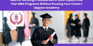 MBA Course for Working Professionals- Upgyan Academy