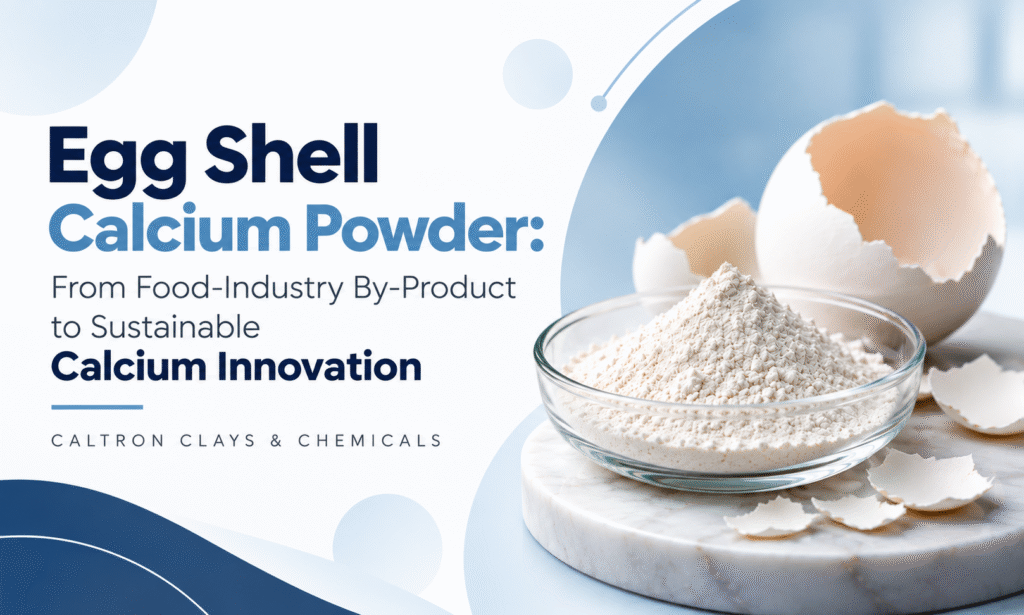 From Eggshell to Innovation: How Egg Shell Calcium Powder Manufacturer in India Is Transforming Nutraceutical Manufacturing | Caltron Clays & Chemicals