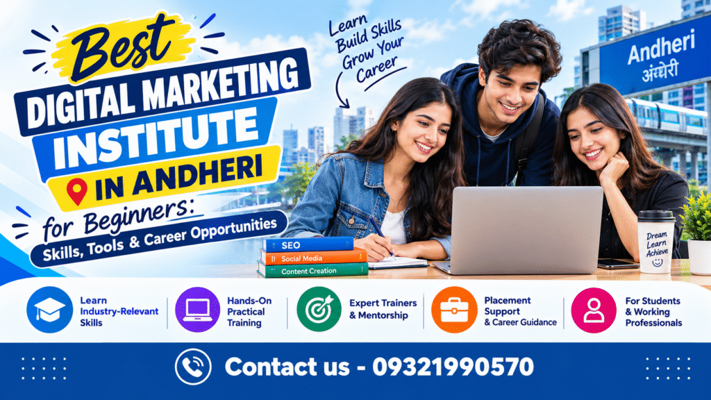 Best Digital Marketing Institute in Andheri-DGmark Institute