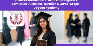 LLB After Graduation in 2026-Upgyan Academy